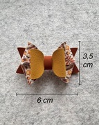 Kokardka dla psa, spinka, JESIEŃ, Hand Made