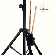 Uchwyt na Pałki Perkusyjne, montaż na nogę statywu - 3 rozmiary