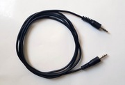 Kabel mini jack mały (3,5 mm) wtyk-wtyk męski przedłużacz aux 160 cm
