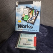 Microsoft Works Zaproektowano dla Windows 95 PC Big Box Polskie wydanie 