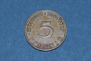 5 Pfennig 1950r Moneta Starocia
