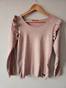 Sweter damski na jesień zimę różowy Guess 36 S 