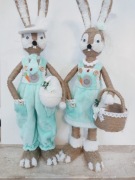 ZAJĄC DEKORACJA WIELKANOC OZDOBA PREZENT + GRATIS