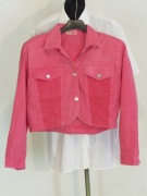 KURTKA KURTECZKA JEANSOWA DAMSKA  CLOCK-HOUSE R.38/40