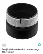 Przejściówka do komina ceramicznego 150