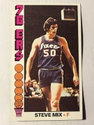 1976-77 TOPPS #21 76ERS Steve Mix