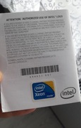 Naklejka Intel Xeon Inside