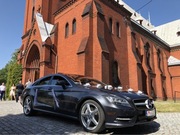 Limuzyna weselna auto do ślubu Mercedes Cls 550