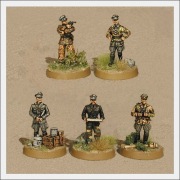 CP 1/72 Waffen SS officers
