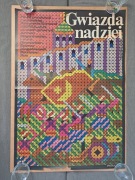 Gwiazda nadziei oryginalny plakat Krajewski poster PRL vintage