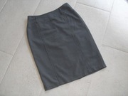 SZARA SPÓDNICA OŁÓWKOWA Z ELASTANEM ROZM. 38