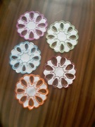 SERWETKI / PODKŁADKI HAFTOWANE FI 15cm SZT 5