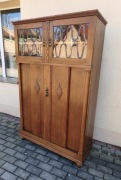 Biblioteka dębowa szafa notarialna 