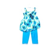 Niebieski komplet  - sukienka roz. 146 cm 12 lat