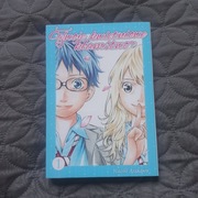 " Twoje kwietniowe kłamstwo" Naoshi Arakawa tom 1