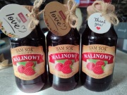 Sok Malinowy 100 % Malina Leśna Naturalna 