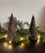 Choinka z ziaren kawy 