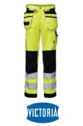 spodnie robocze z odblaskami VICTORIA r.56 dekarskie monterskie