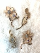 Broszka kwiat bardzo efektowna cena za 1 szt