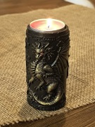 Świecznik tealight smok ghost 