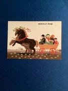 MARIA MACKIEWICZ - POCZTÓWKA - „WIELKANOC„ - 1963 rok