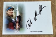 Renata Mauer złoto Sydney 2000 Atlanta 1996- oryginalny autograf 10x15 cm