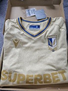 Koszulka Lech Poznań XL macron złota 4 komplet prezent świeta