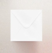 małe koperty 10x10 cm, kwadratowe kopertki, mini koperty białe