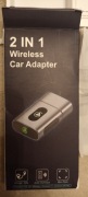 Wireless Car Adapter 2 in1