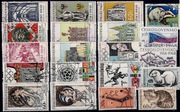 CZECHOSŁOWACJA. Zestaw znaczków kasowanych. (50)