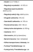 Łóżko rehabilitacyjne 