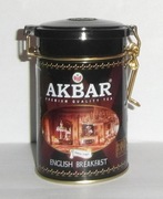 PUSZKA - PUDEŁKO - HERBATA AKBAR - ENGLISH BREAKFAST PREMIUM QUALITY TEA