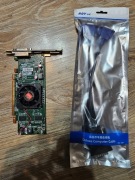 Karta graficzna AMD Radeon + kabel DMS-59 / 2x VGA (dual monitor)