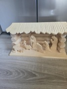 Szopka drewniana ręcznie rzeźbiona wyprzedaż 