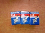 Opakowanie puste pudełko karton żarówka H4 Halogen 12V Tungsram