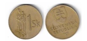 S12 Słowacja 1 korona 1993