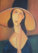 Obraz olejny, Amedeo Modigliani,  30x40 cm