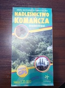 Nadleśnictwo Komańcza mapa 