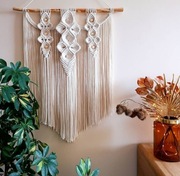 Rękodzieło - Makrama / dekoracja na ścianę