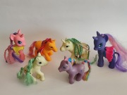 Koniki My Little Pony zestaw 6 szt. Duży rozmiar 12-14,5 cm.