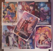Re: Zero Light Novel Zestaw Książki 31-37 Na Prezent