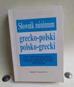 Słownik minimum grecko-polski,polsko-grecki