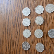 Monety 20 kopiejek dawnego ZSRR 10 sztuk