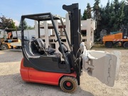 Wózek widłowy Linde e16, widły lub chwytak hydrauliczny obrotnica