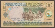 Rwanda 100 franków 2003 - AJ - stan bankowy UNC