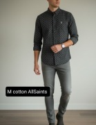 Koszula męska AllSaints 100% bawełna M premium 