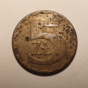 Polska - Moneta 5 zł 1985