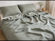Lniany komplet 200x220,50x70