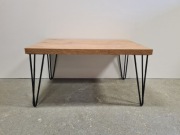 Stolik kawowy stolik loftowy dąb lancelot 85/55/45