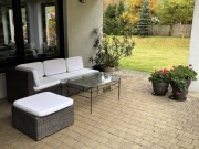 Zestaw Wypoczynkowy Ogrodowy na taras modułowy Rattanowy